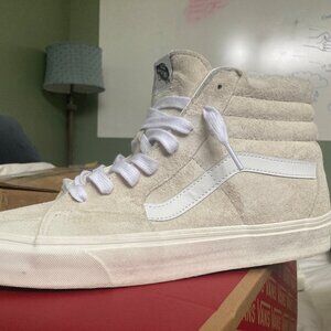 Vans Sk8-Hi (Blanc de Blanc, size 12)